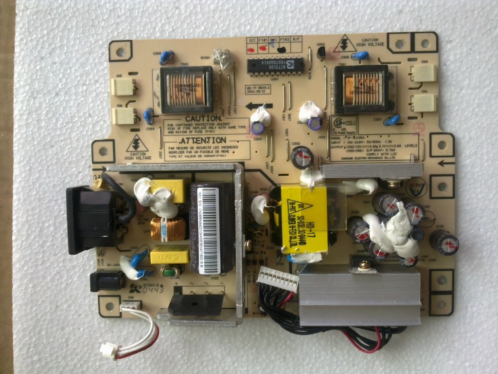 DELL 1704FP Power Board IP-52135A