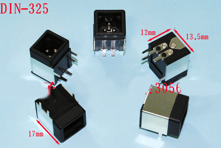 DIN-325 dc power jack