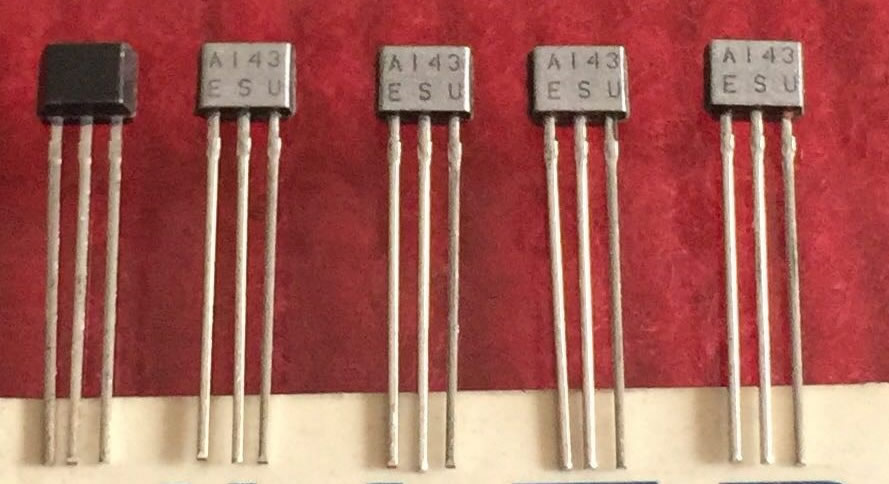 DTA143ESU 2SA143 A143 TO-92S 5PCS/LOT