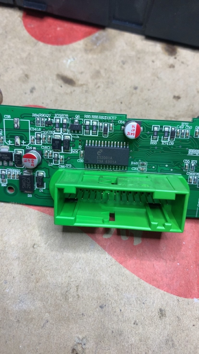 E52001A automotive air-conditioner control panel motor driver ic