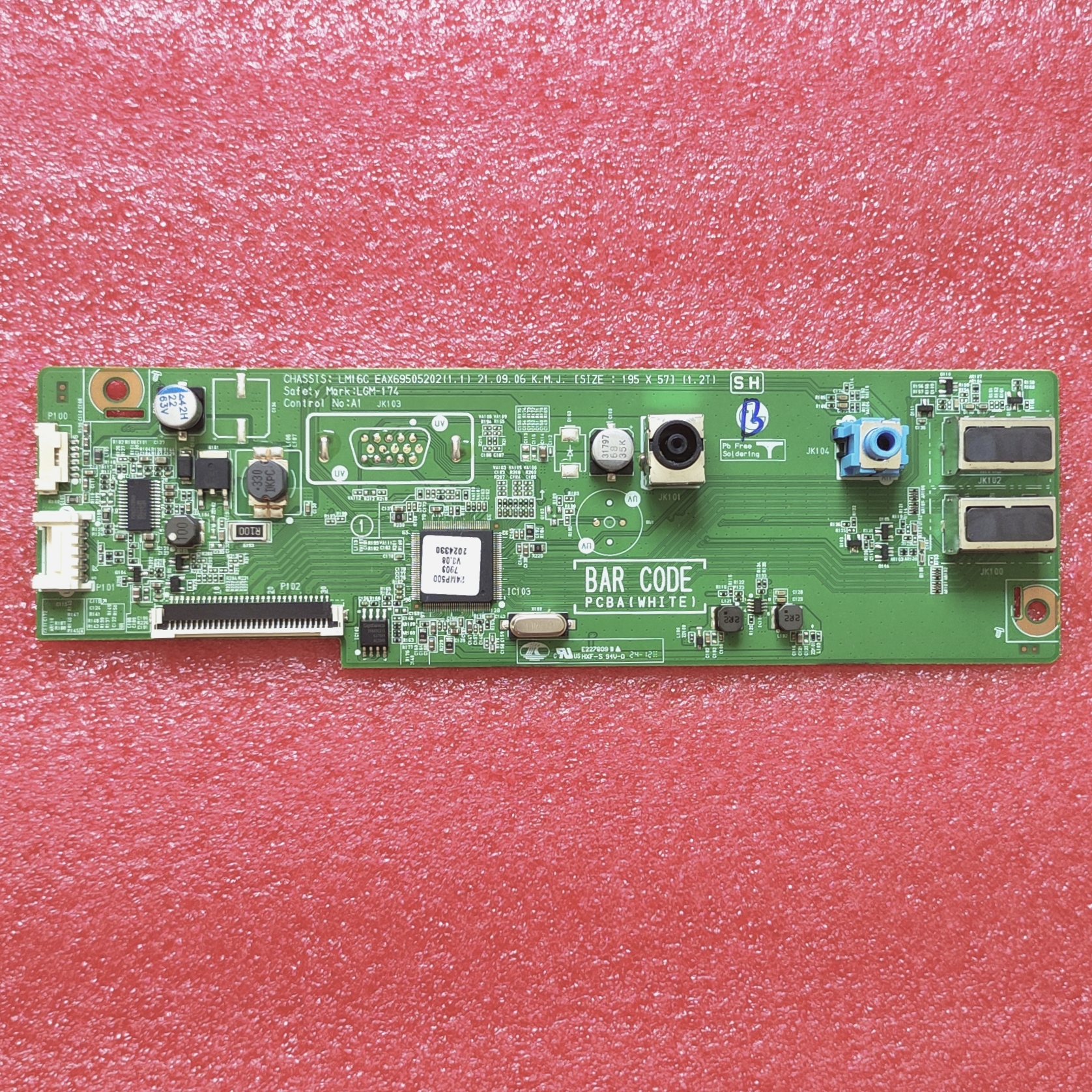 LG 24MP500 EAX69505202(1.1) LGM-174 MAINBOARD NEW