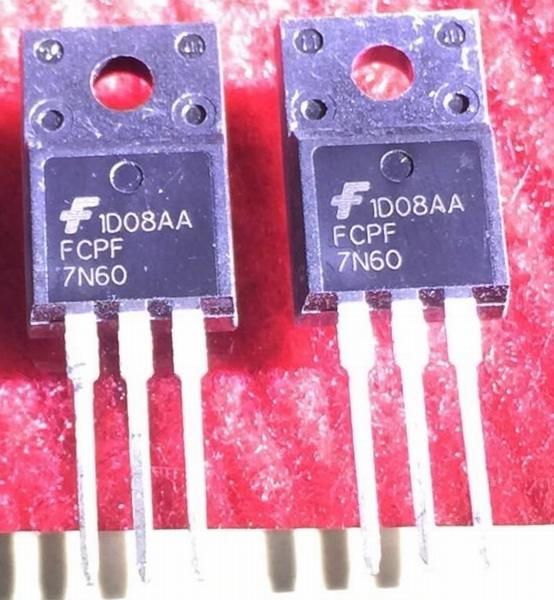 FCPF7N60 7N60 Fairchild TO-220F 5PCS/LOT