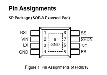 FR8018 10pcs/lot