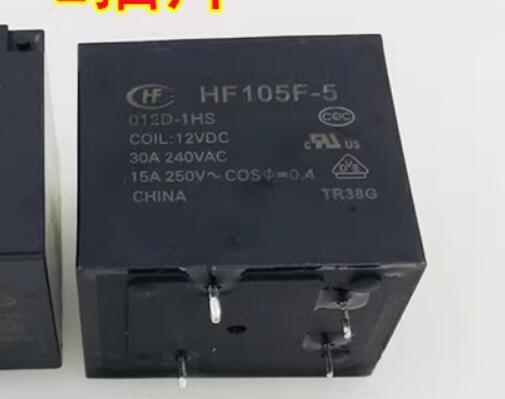 HF105F-5-012D-1HS relay 12VDC 30A240VAC HONGFA