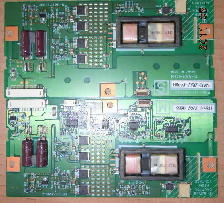 HPC-1612D-M HPC-1612D-S HIU-686-M HIU-686-S  inverter board