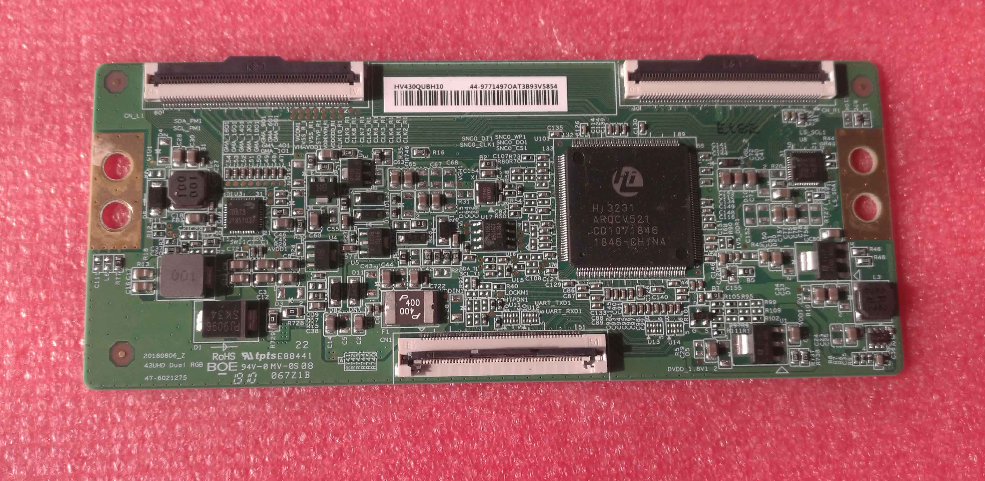 HV430QUBH10 CONTROL BOARD TCON