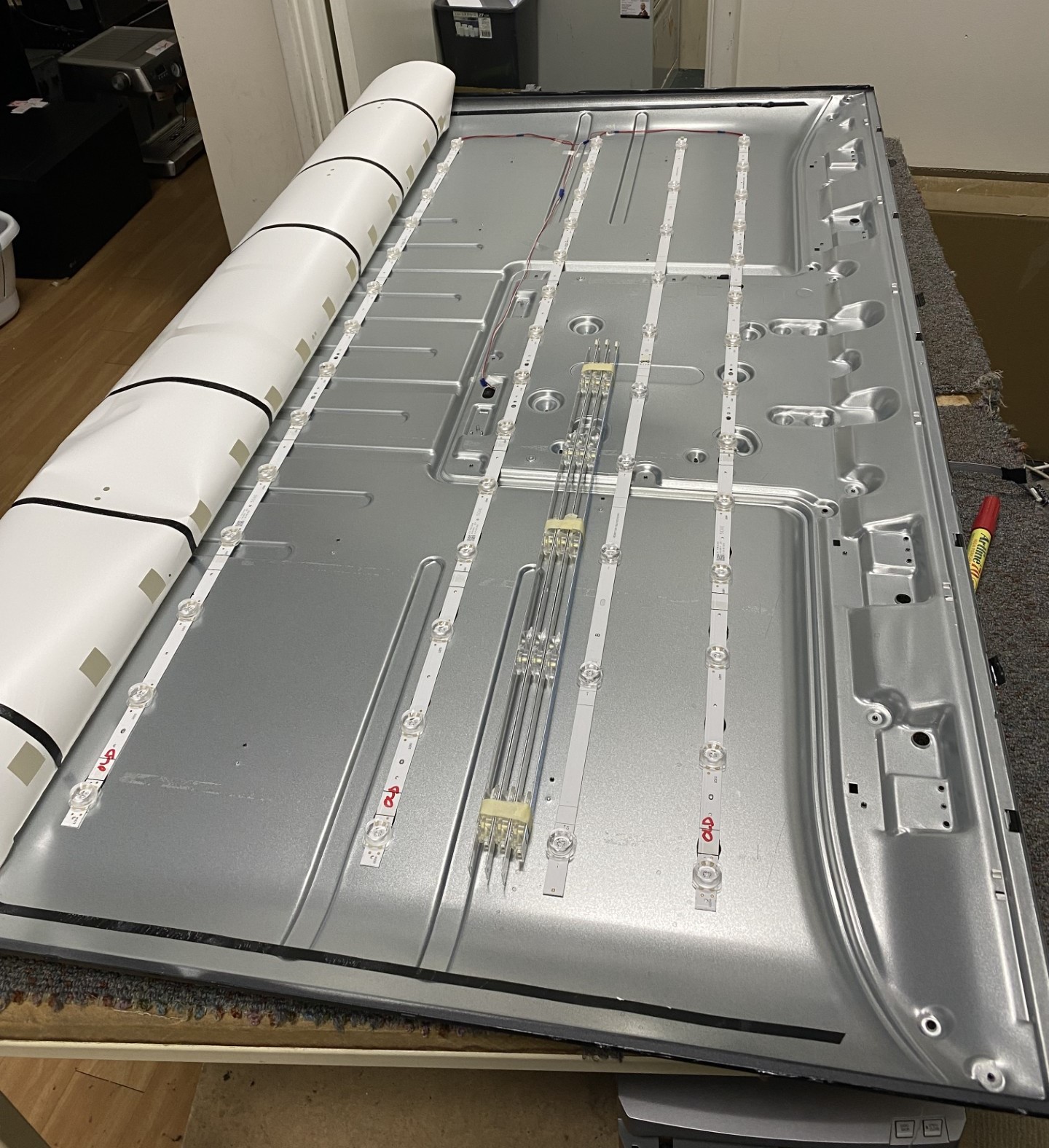 Hisense 58A6G LED BACKLIGHT SET 6PCS