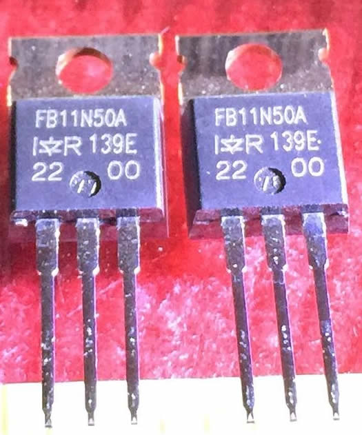 IRFB11N50A FB11N50A 11N50 IR TO-220 5pcs/lot