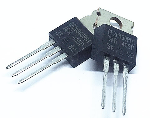 IR GB20B60PD1 IRGB20B60PD1 TO-220 600V 40A 5pcs/lot