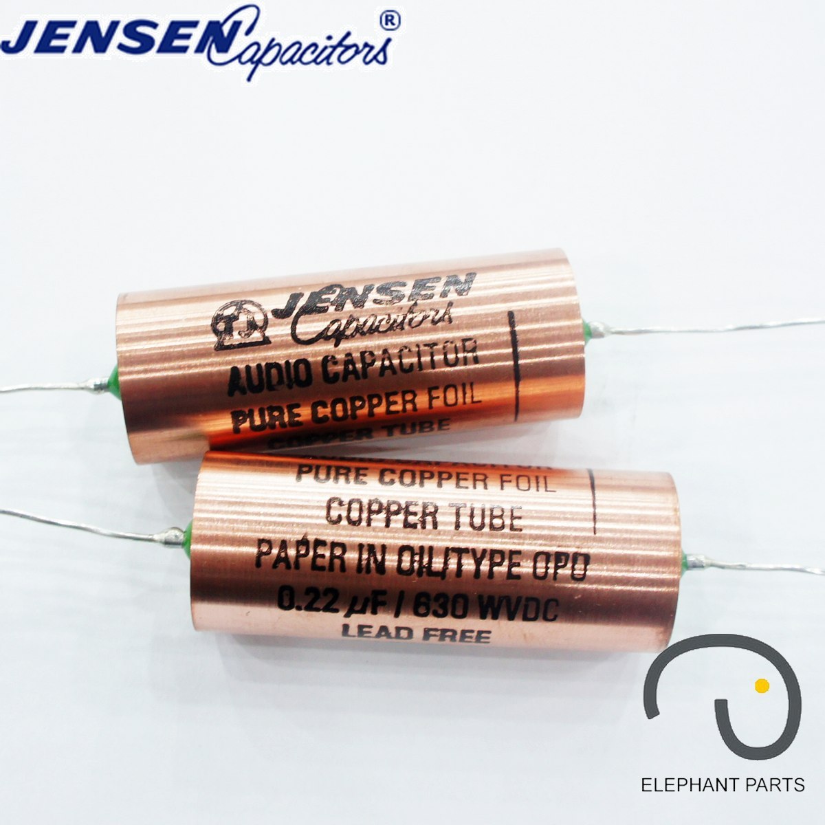 0.22uf 630V 22x56mm AUDIO CAPACITOR DENMARK JENSEN