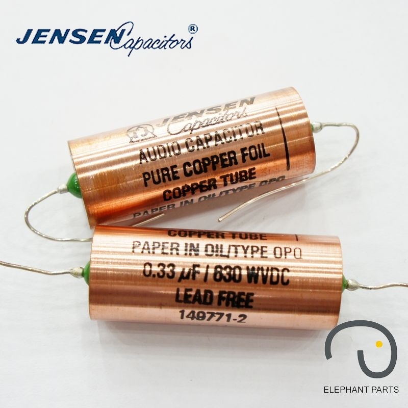 0.33uf 630V 22x56mm AUDIO CAPACITOR DENMARK JENSEN