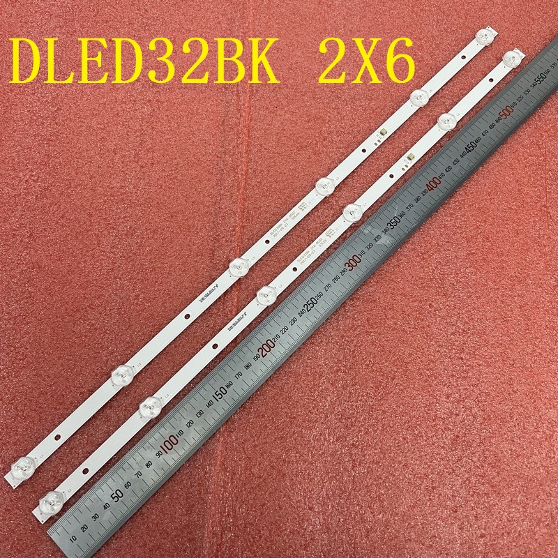 2pcs 320E66 JL.D32061330-296AS-M DLED32BK 2X6 560mm