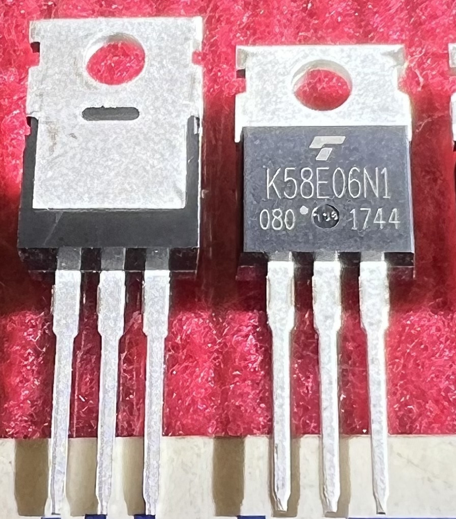 K58E06N1  TOSHIBA TO-220  Power MOSFET  N-ch single 30V<VDSS≤60V