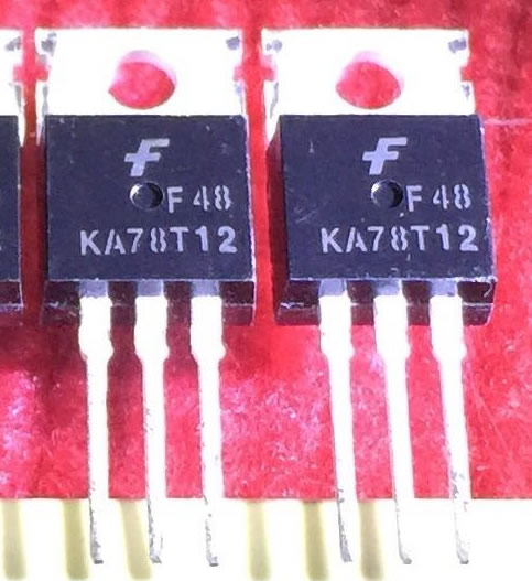 KA78T12 MC78T12 78T12 Fairchild TO-220 5PCS/LOT