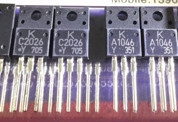 KTA1046 KTC2026 2SA1046 2SC2026 A1046 C2026 New 5PCS/LOT