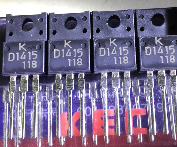 KTD1415 D1415 2SD1415 TO-220F 5PCS/LOT