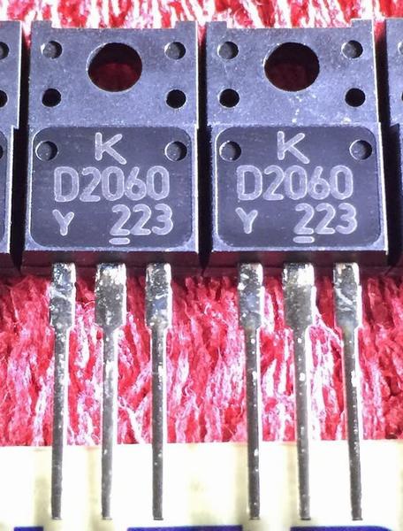 KTD2060-Y 2SD2060 D2060 TO-220F 5PCS/LOT