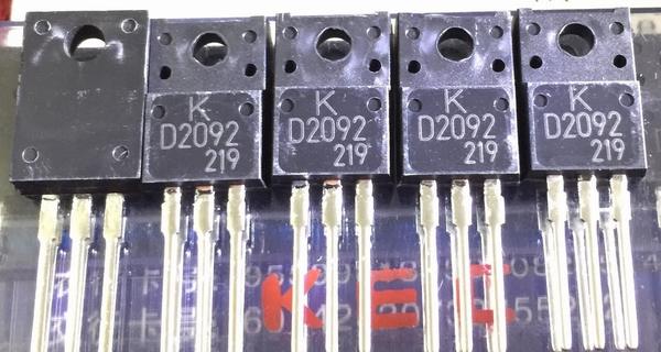 KTD2092 2SD2092 D2092 TO-220F 5PCS/LOT