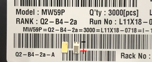 LEMWS59P13BZ00  MW59P LG Innotek  1W 6V 5630 LED TV backlight 50pcs/lot