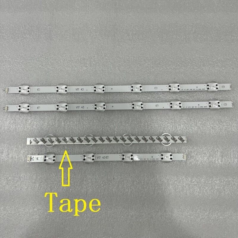 LG 43LV340C led backlight strip 4pcs/set, www.iccfl.com
