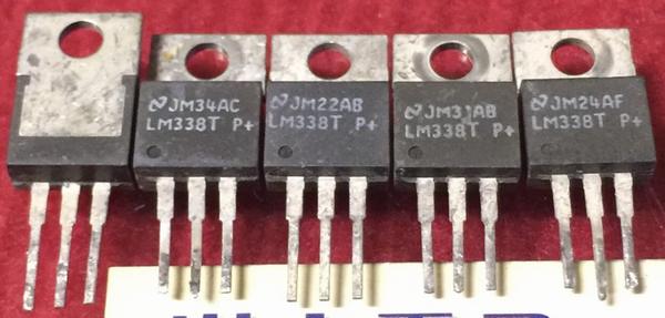 LM338T used NS TO-220 5PCS/LOT
