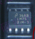 LM75BIMM-3 LM75BIMM LM75BIM sensor 5pcs/lot
