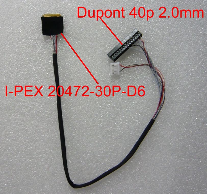 LTN097XL01 LED I-PEX 20472-30P-D6 LVDS CABLE