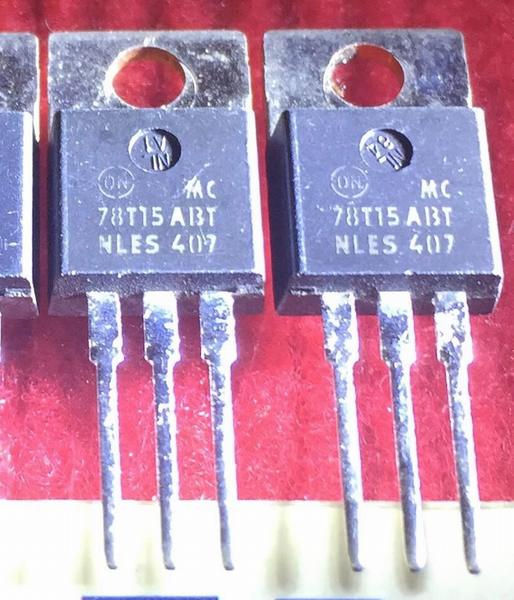 MC78T15ABT ON TO-220 5PCS/LOT