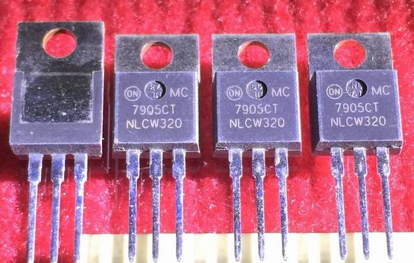 MC7905CT 7905CT 7905 ON TO-220 5PCS/LOT