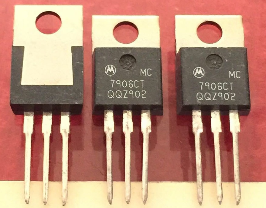 MC7906CT 7906CT 7906 Motorola TO-220 5PCS/LOT