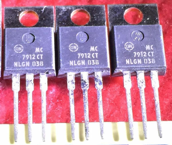 MC7912CT 7912  ON TO-220 5pcs/lot