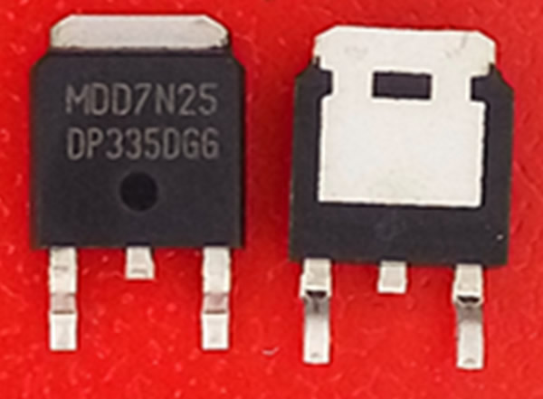 MDD7N25 7N25  MOS  TO-252 5pcs/lot