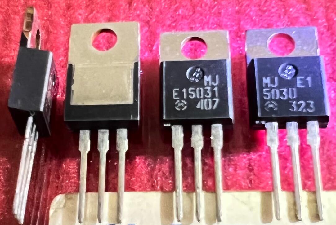 MJE15030 MJE15031 motorola matched pair