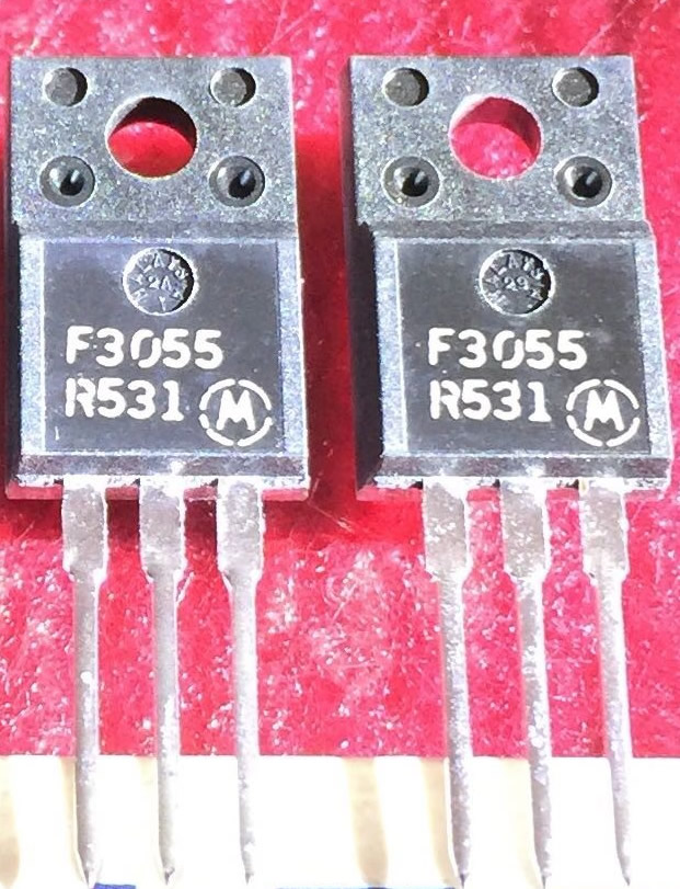 MJF3055 F3055 Motorola TO-220F 5pcs/lot