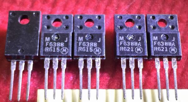 MJF6388 MJF6388A F6388 Motorola TO-220F 5PCS/LOT