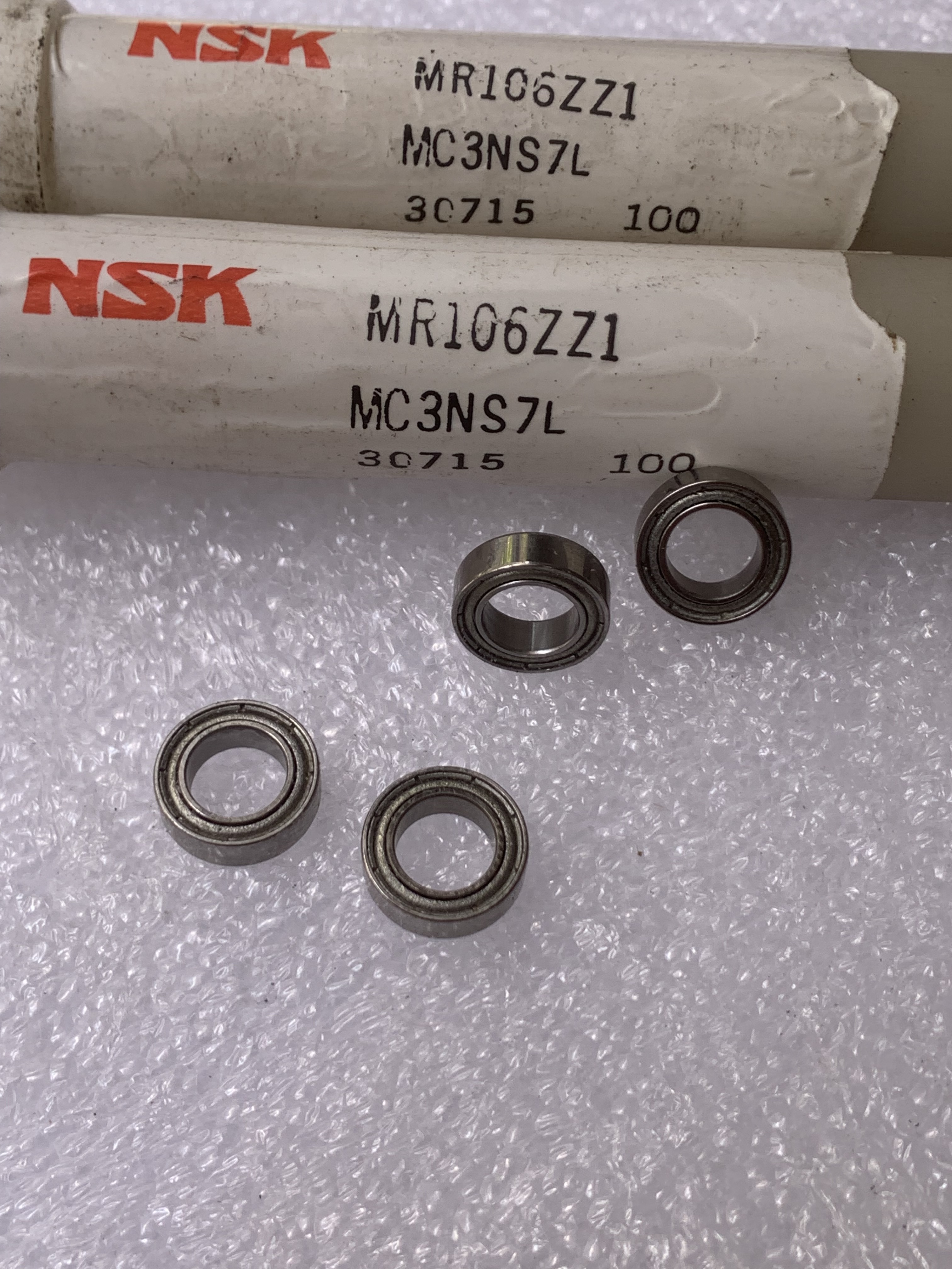 MR106ZZ1 NSK Deep Groove Ball Bearing 10*6mm