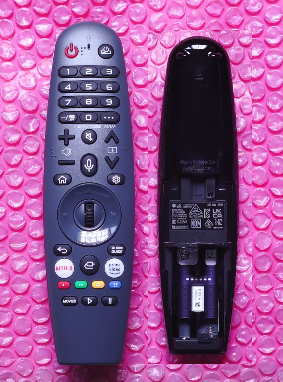 MR20GA LG remote control new