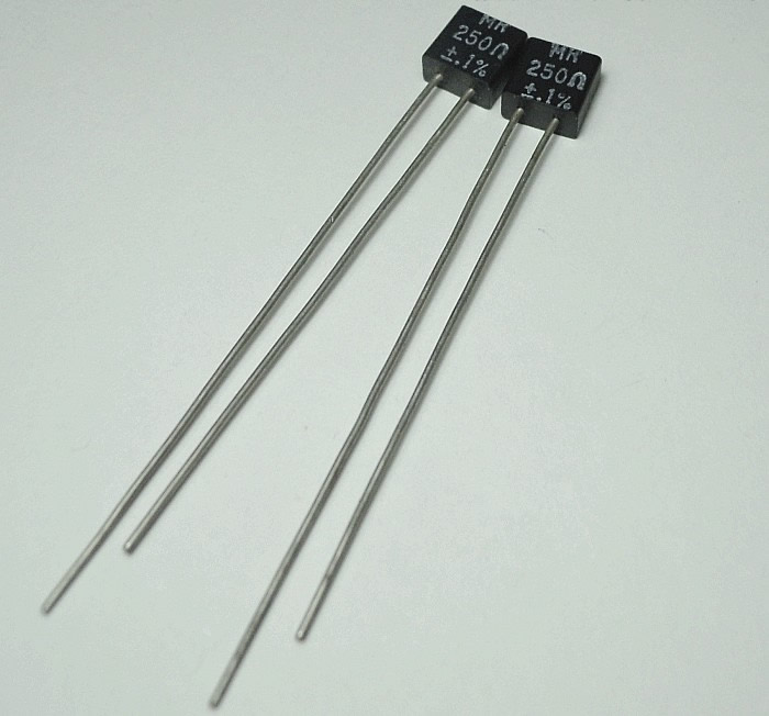 MR HIFI 250R 0.5W 0.1% OFC 5pcs/lot