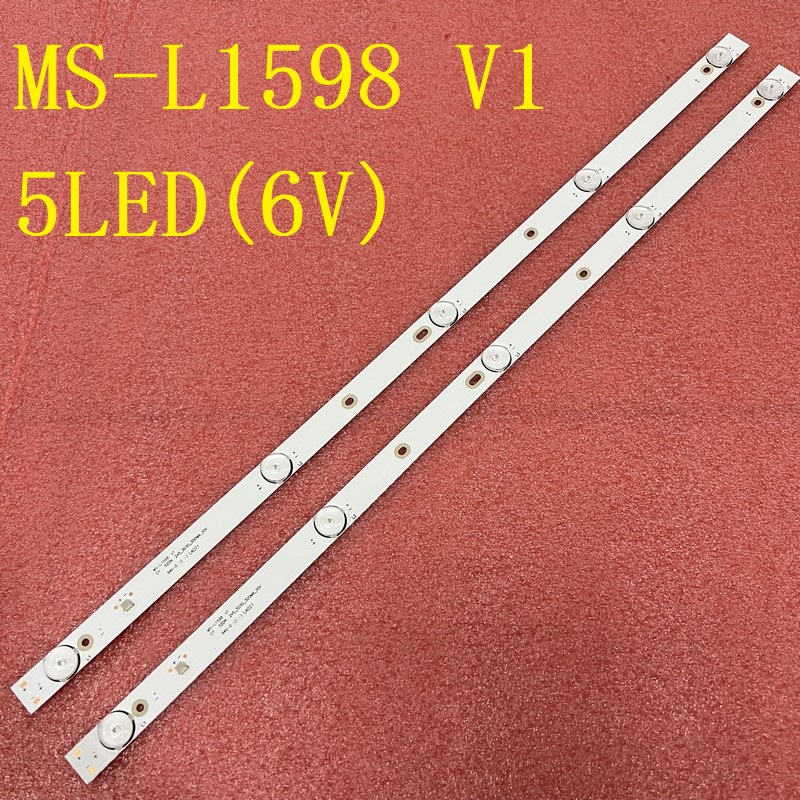 2pcs MS-L1598 V1 32DN 2 5_3030_300MA 8D32-DNWR-A3205A 580mm