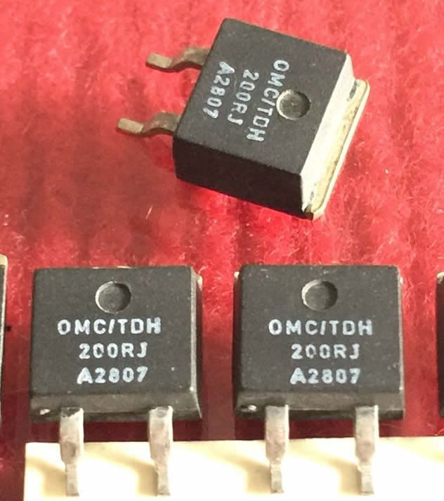 OHMITE 200RJ TDH35P200R0J OMC/TDH  TO-263 resistor new original