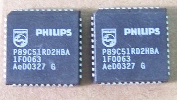 P89C51RD2HBA Philips PLCC New