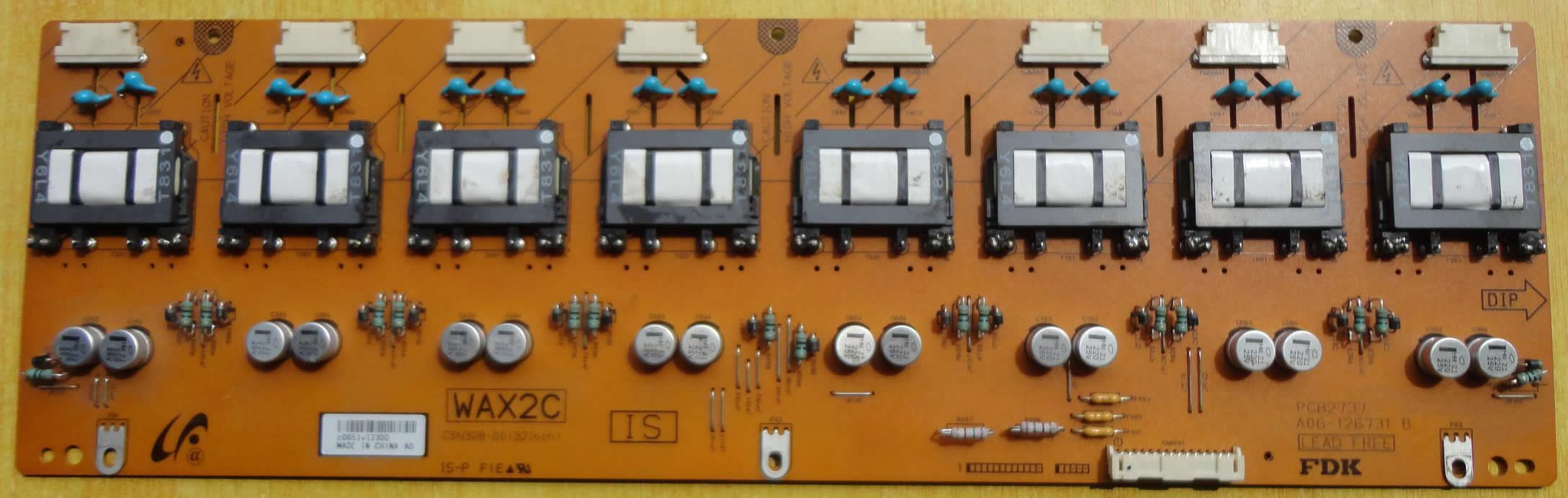 sony PCB2737 A06-126731 B inverter