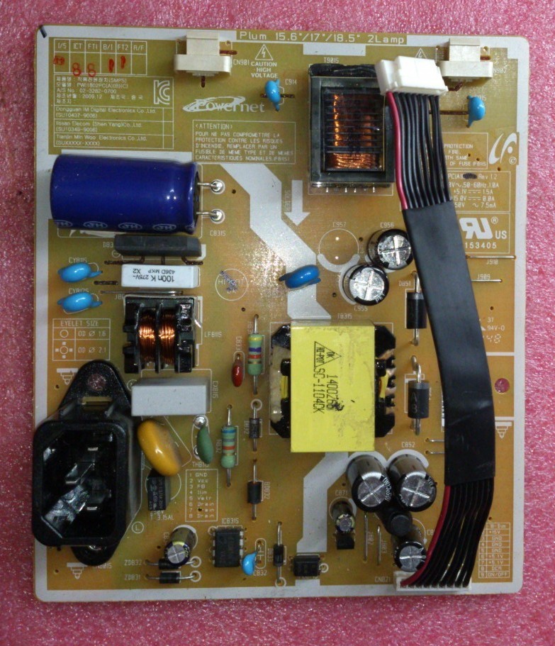 E1920NW PWI1802PC(A) SAMSUNG POWER BOARD