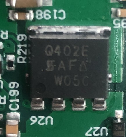 Q402E Automotive N-Channel 40 V (D-S) 175 °C MOSFET