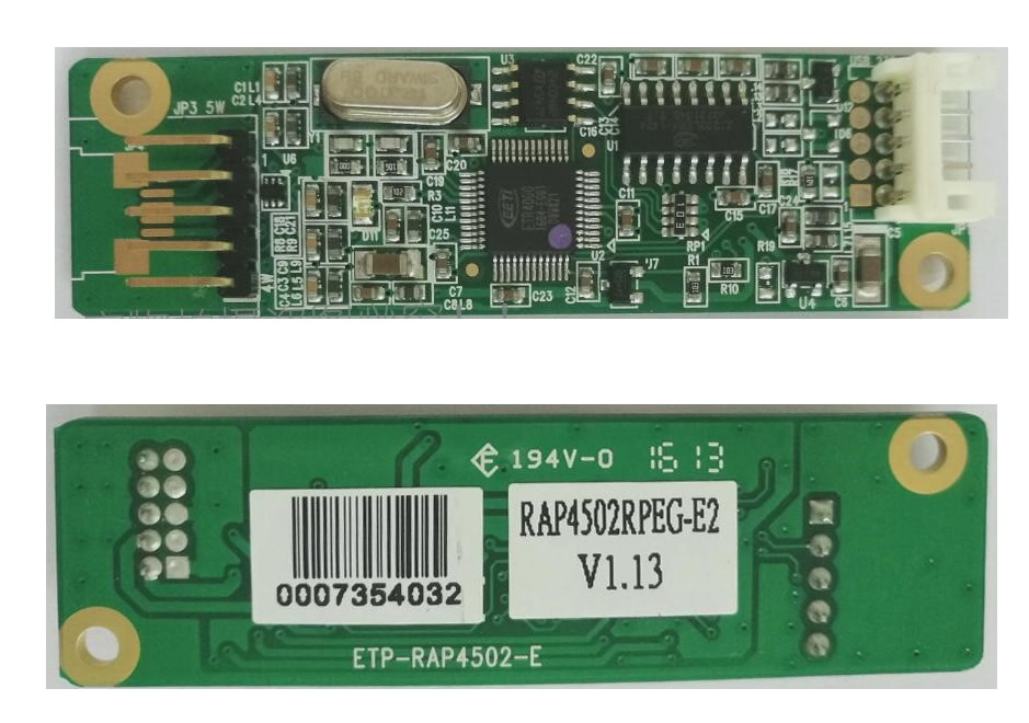 ETP-RAP4502-E RAP4502RPEG 4/5 wire RS232 touch panel controller EETI