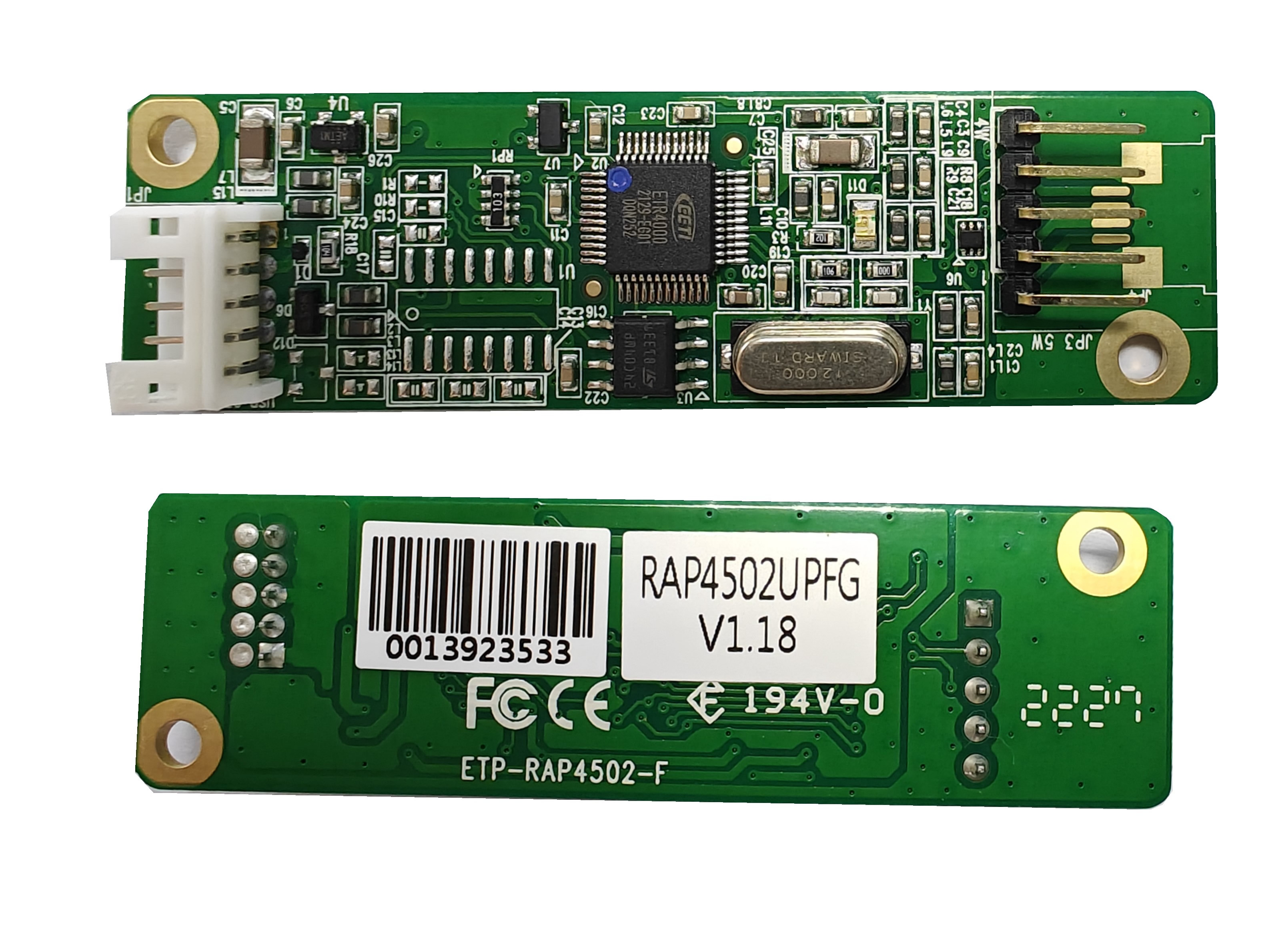 ETP-RAP4502-E RAP4502UPFG V1.18 4/5 wire USB touch panel controller EETI
