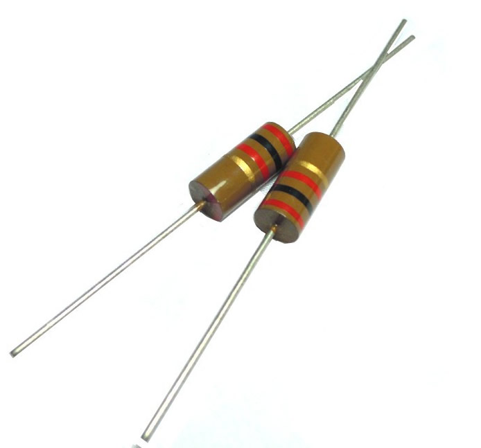 RMG 2K 2W OFC 8 x18 HIFI Resistor 5pcs/lot