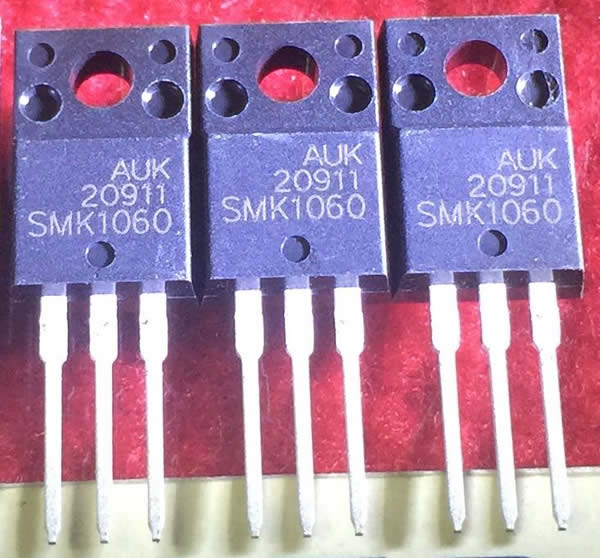 SMK1060 AUK TO-220F 600V 10A 5PCS/LOT