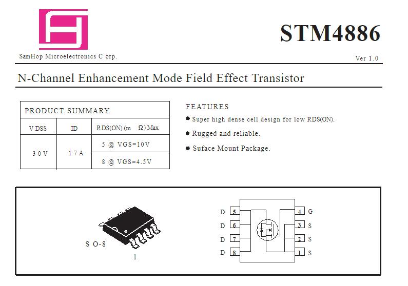 STM4886 5PCS/LOT