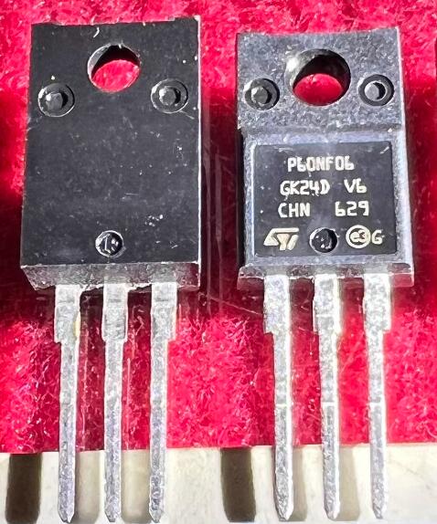 P60NF06 STP60NF06FP 60N06 ST TO-220F 5pcs/lot